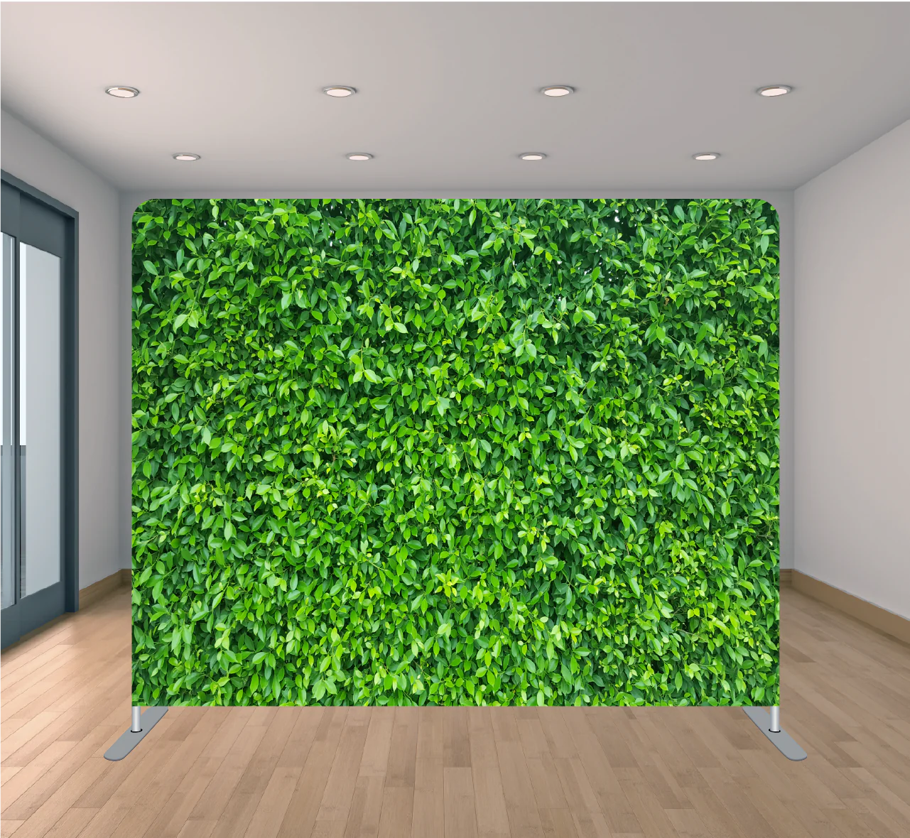 Boxwood backdrop
