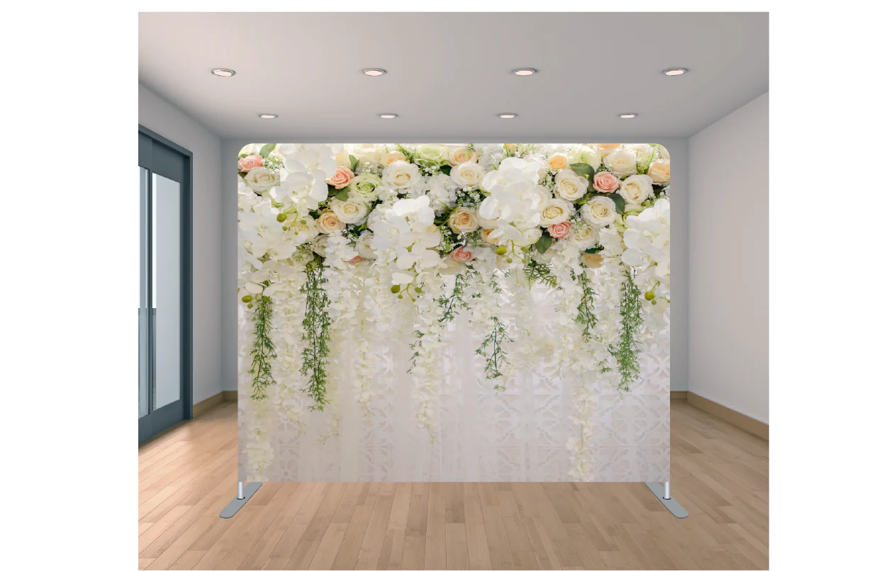 Rose Flower Wall backdrop