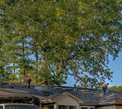 Roofing repairs in Carrollton