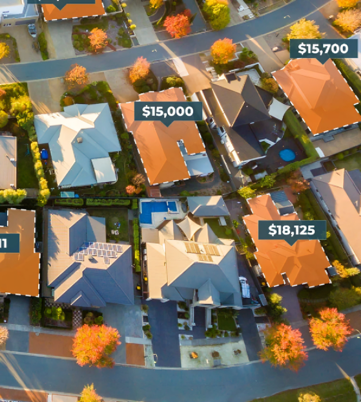 instant roof quote visual
