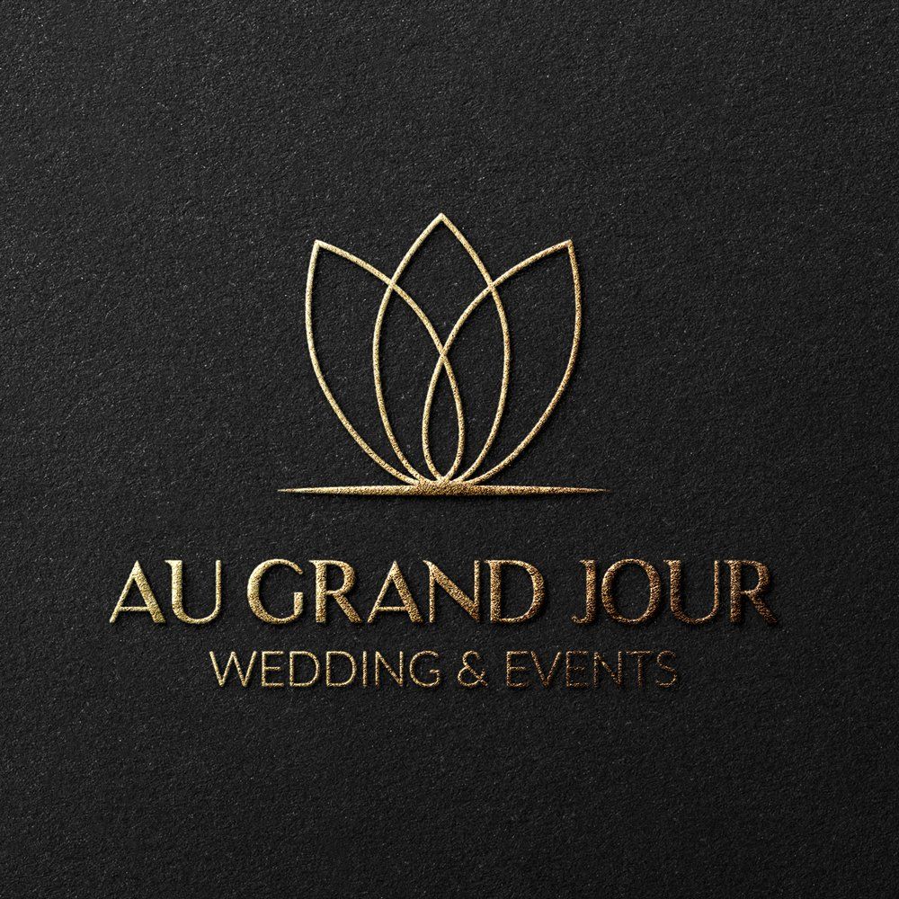 Un logo pour un mariage et des événements au grand jour