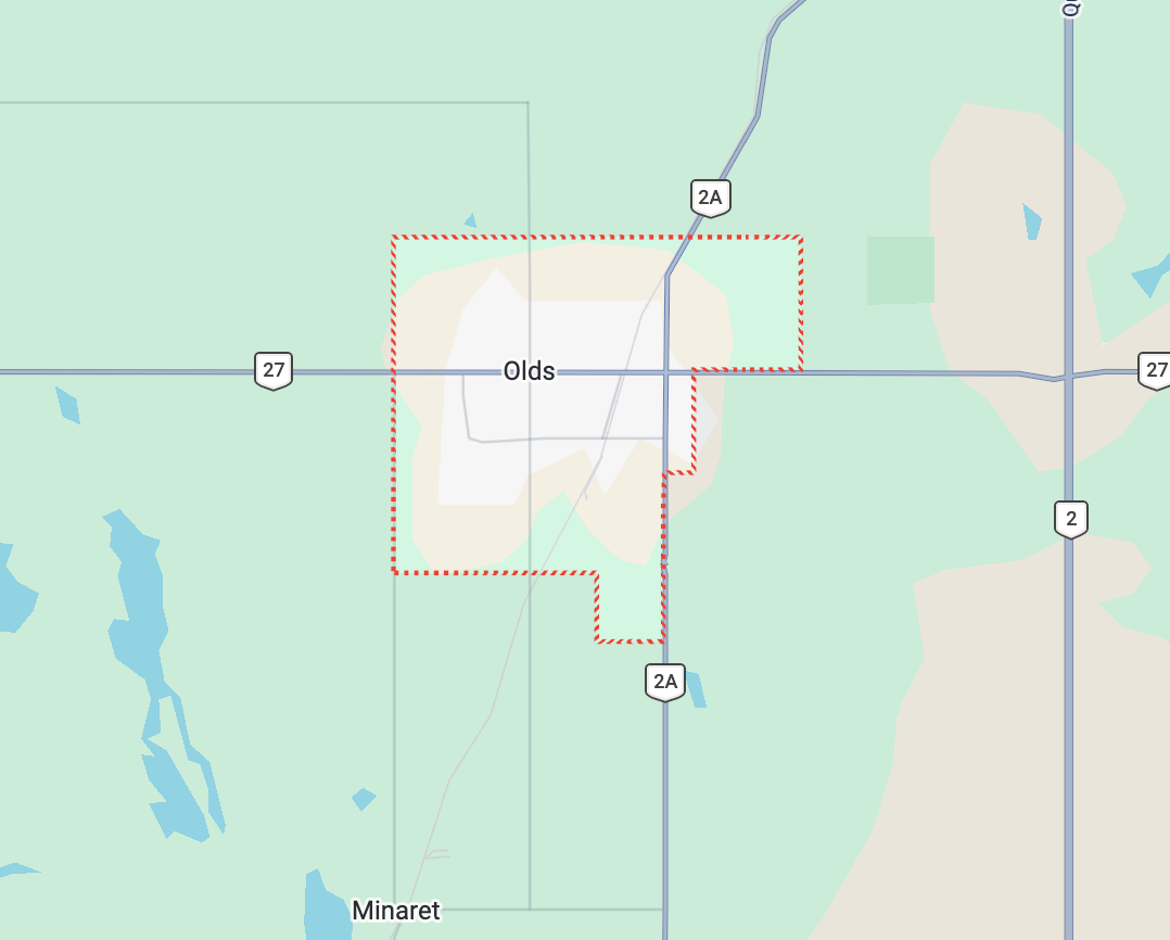 olds home care service area