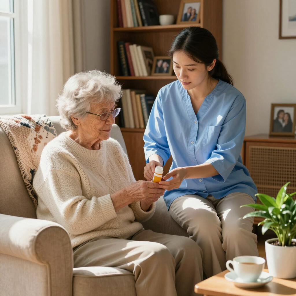 home care support in mountain view community