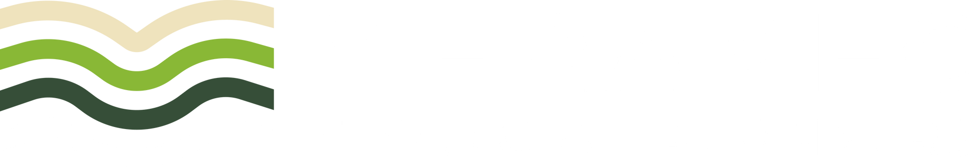 A logo for meramec financial planners with a chevron design