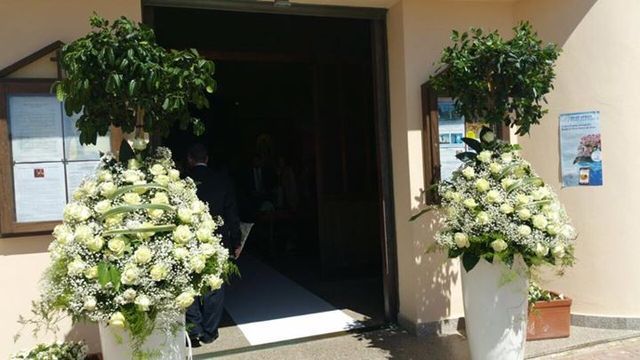 allestimenti floreali in chiesa