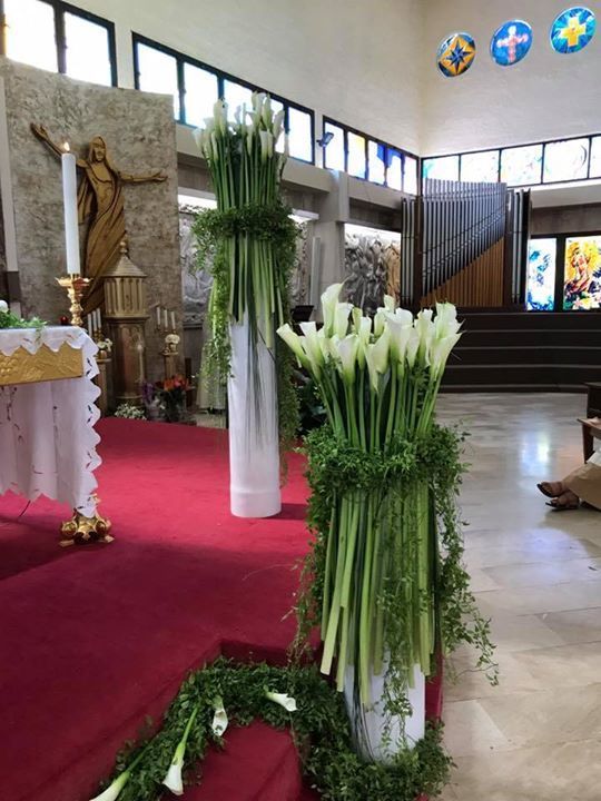 allestimenti floreali per chiesa