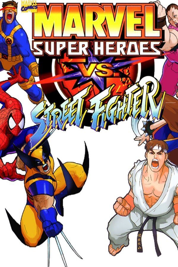 Marvel Super Heroes VS Street Fighter - Laziest Cash Grab Fighting Game!? 