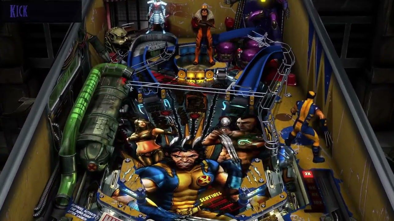 Pinball FX 3 Wolverine Pinball Gameplay