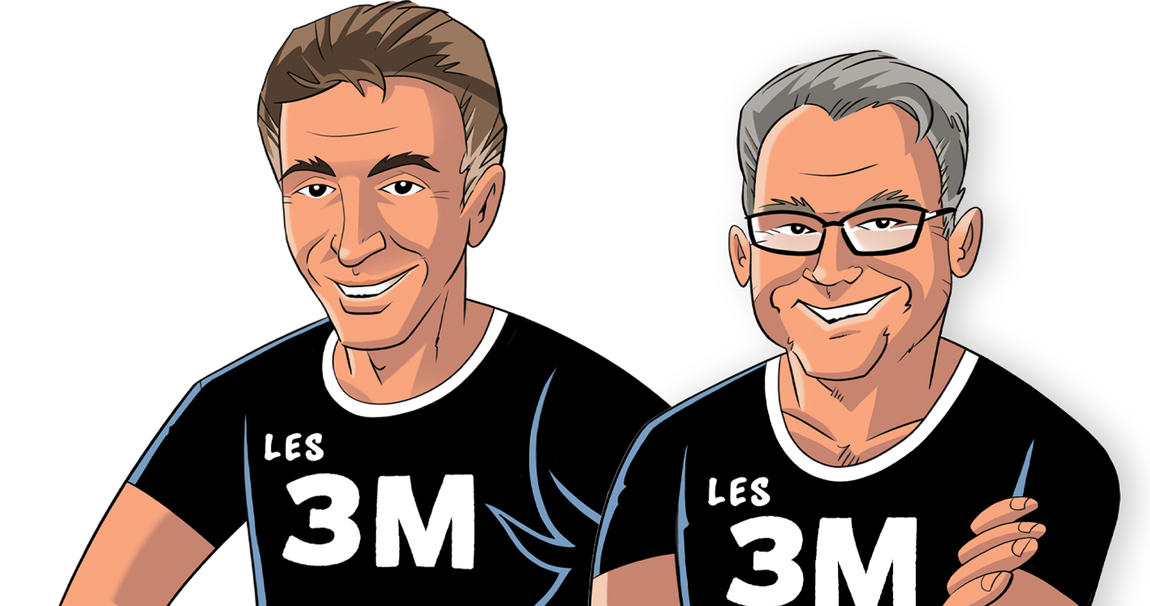 Un dessin de Paul Roux et Denis M. Boucher.