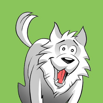 Dali : le samoyède de Gabriel et fidèle ami des Trois Mousquetaires.