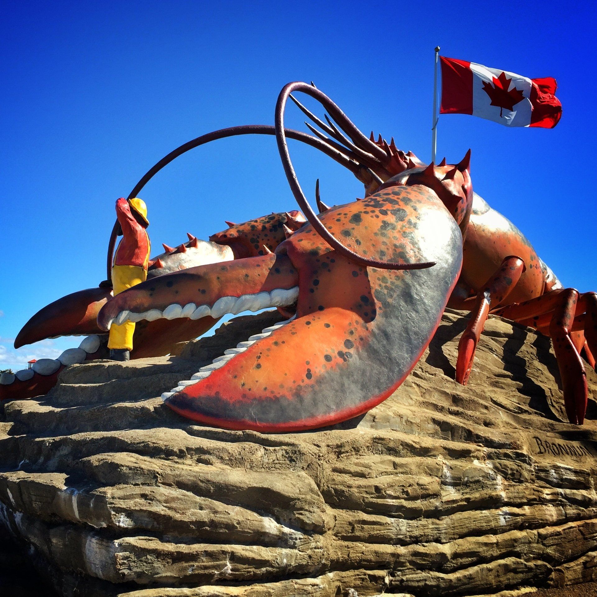 Le homard géant de Shediac