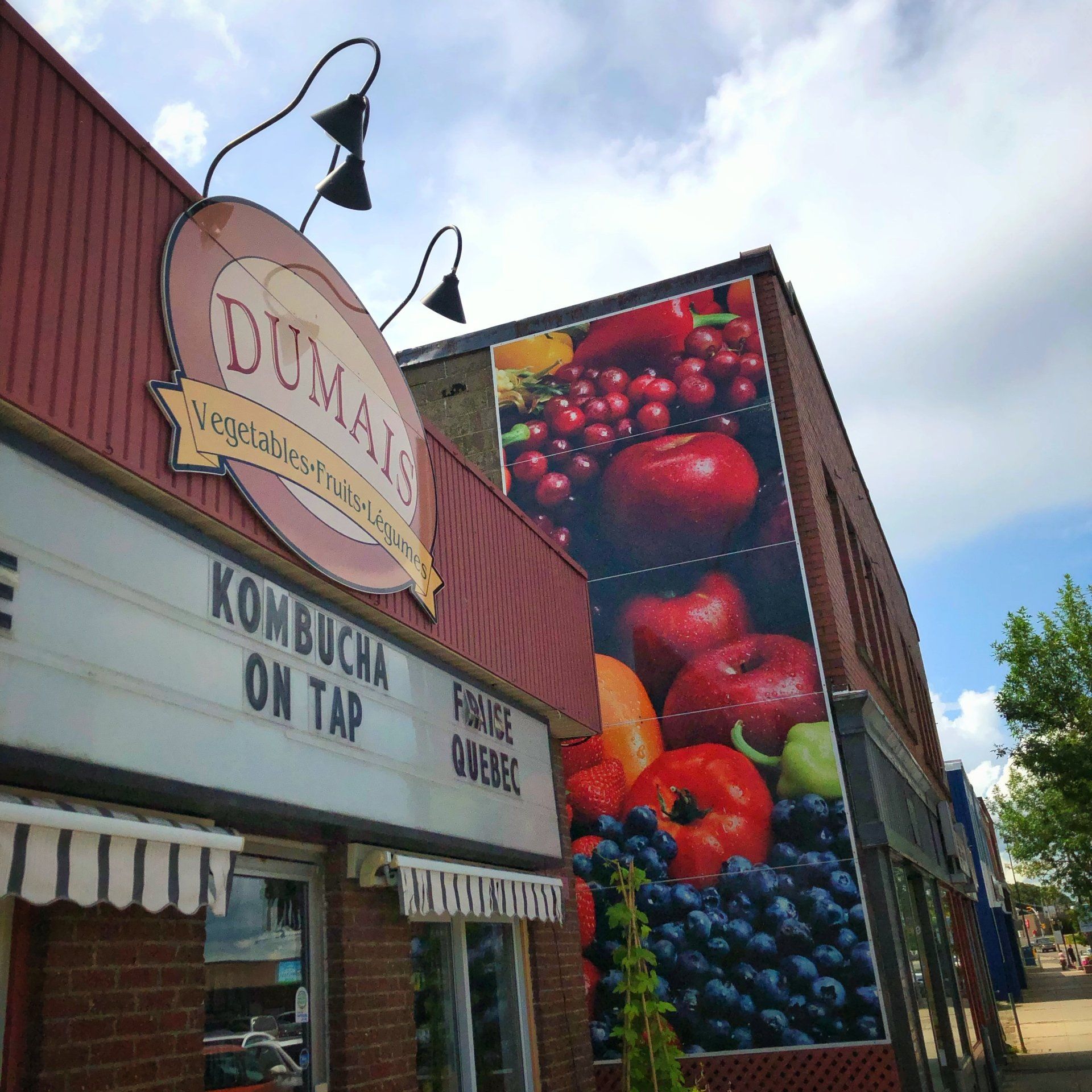 Le marché Dumais à Campbellton.
