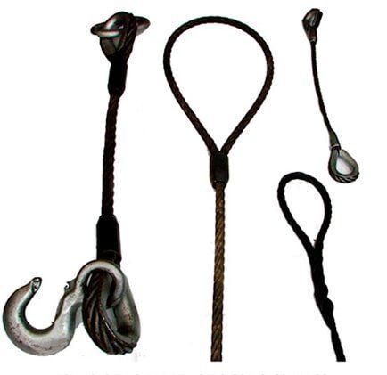 INGESLINGAS S.A.S - Eslingas en cable de acero con casquillos de seguridad CROSBY