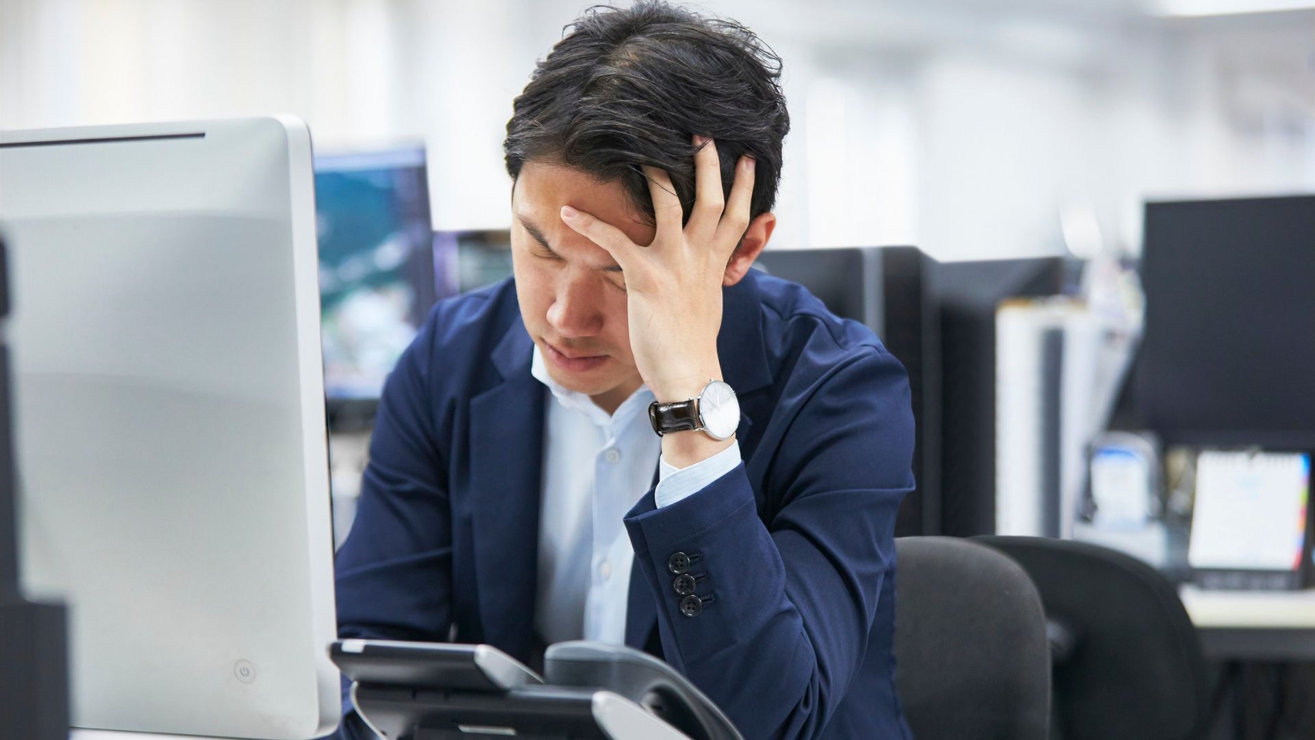 Christian counselor in The Woodlands helping executive with work stress and anxiety