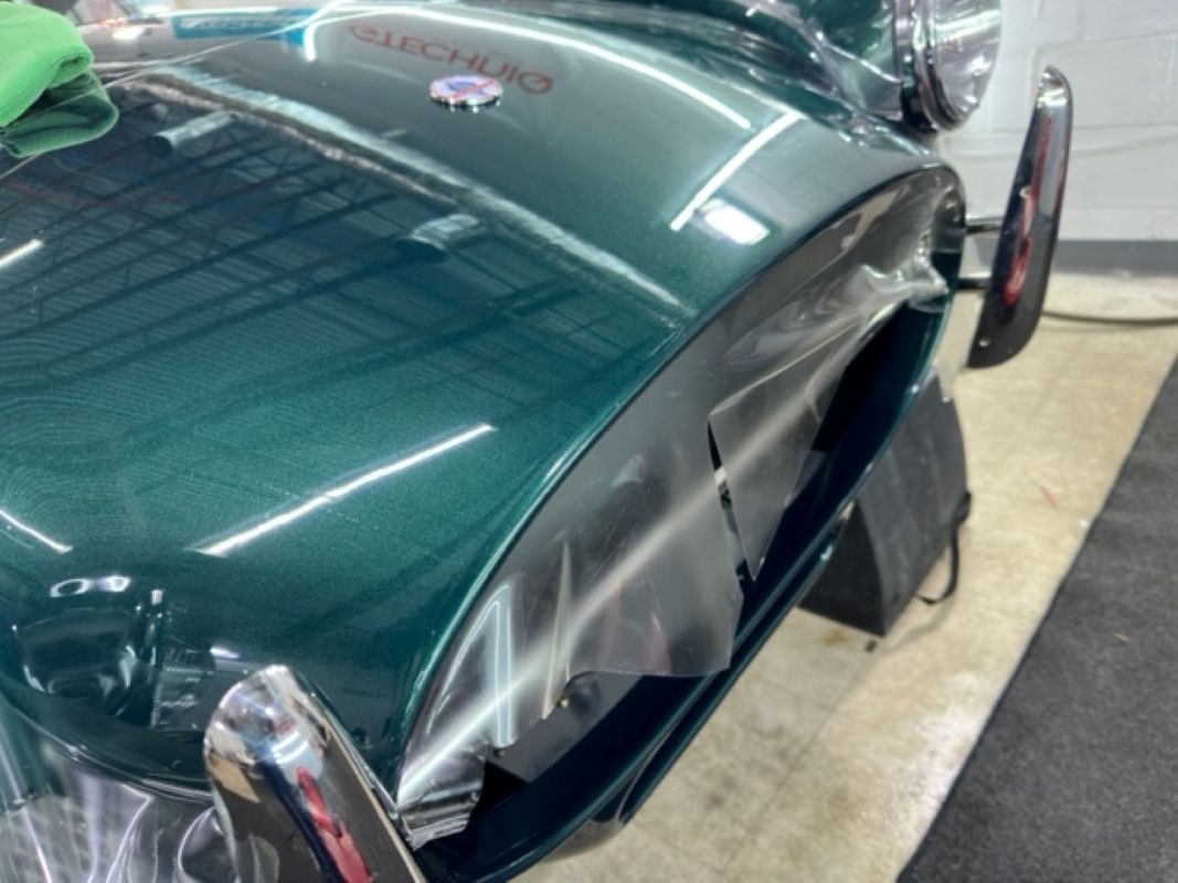 Premium Huntsville luxury car PPF applied to protect luxury vehicle paint and preserve finish