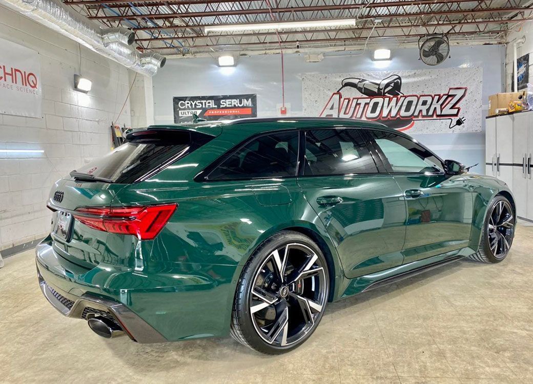 Huntsville car protected with paint protection film, providing winter paint protection against road salt, sand, and gravel for long-term value.