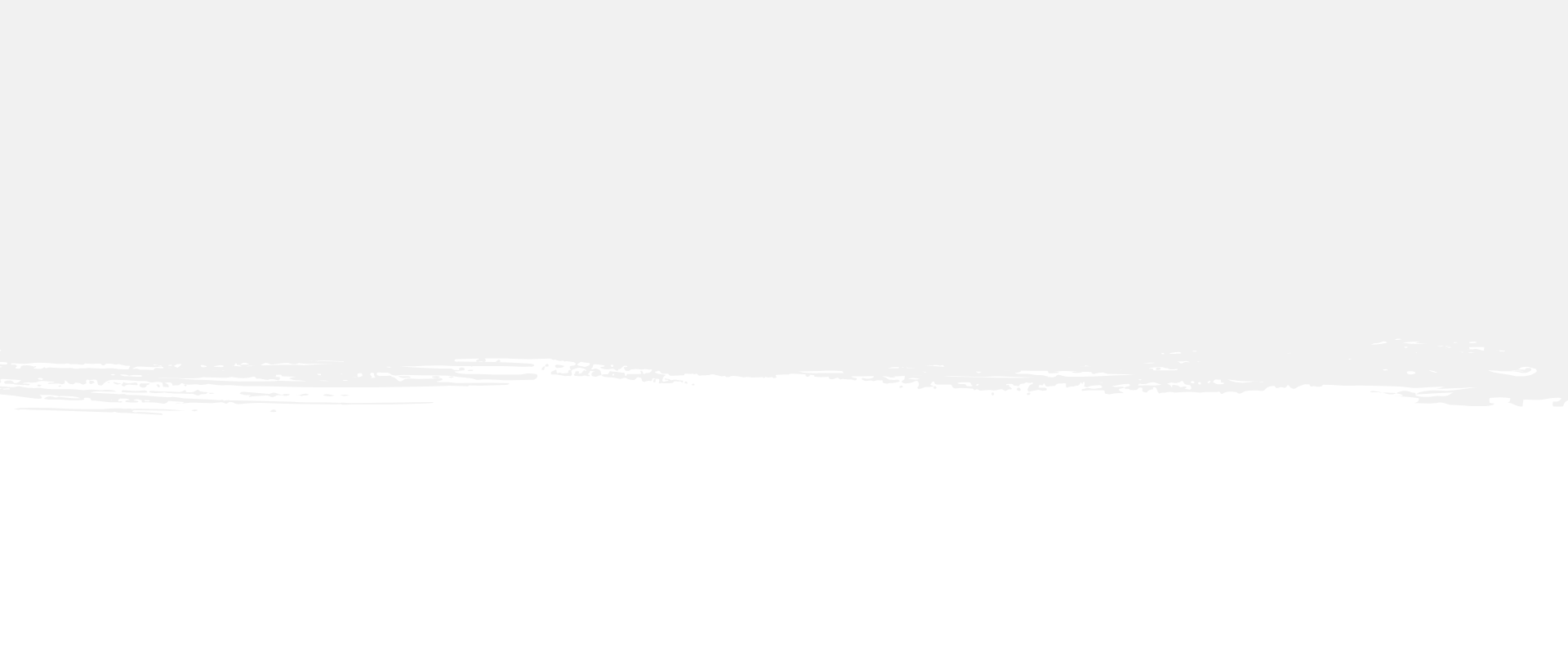 White horizontal brush stroke on a gray background.