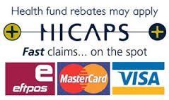 HICAPS logo with text