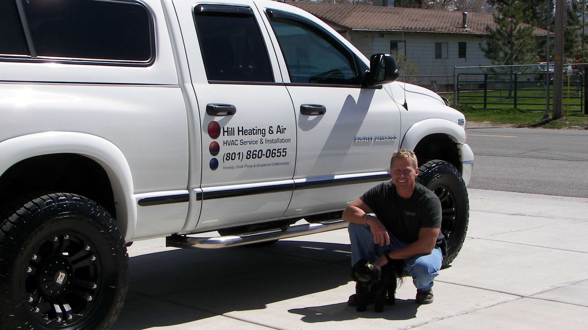 Owner with Truck | Salt Lake City | Hill Heating and Air