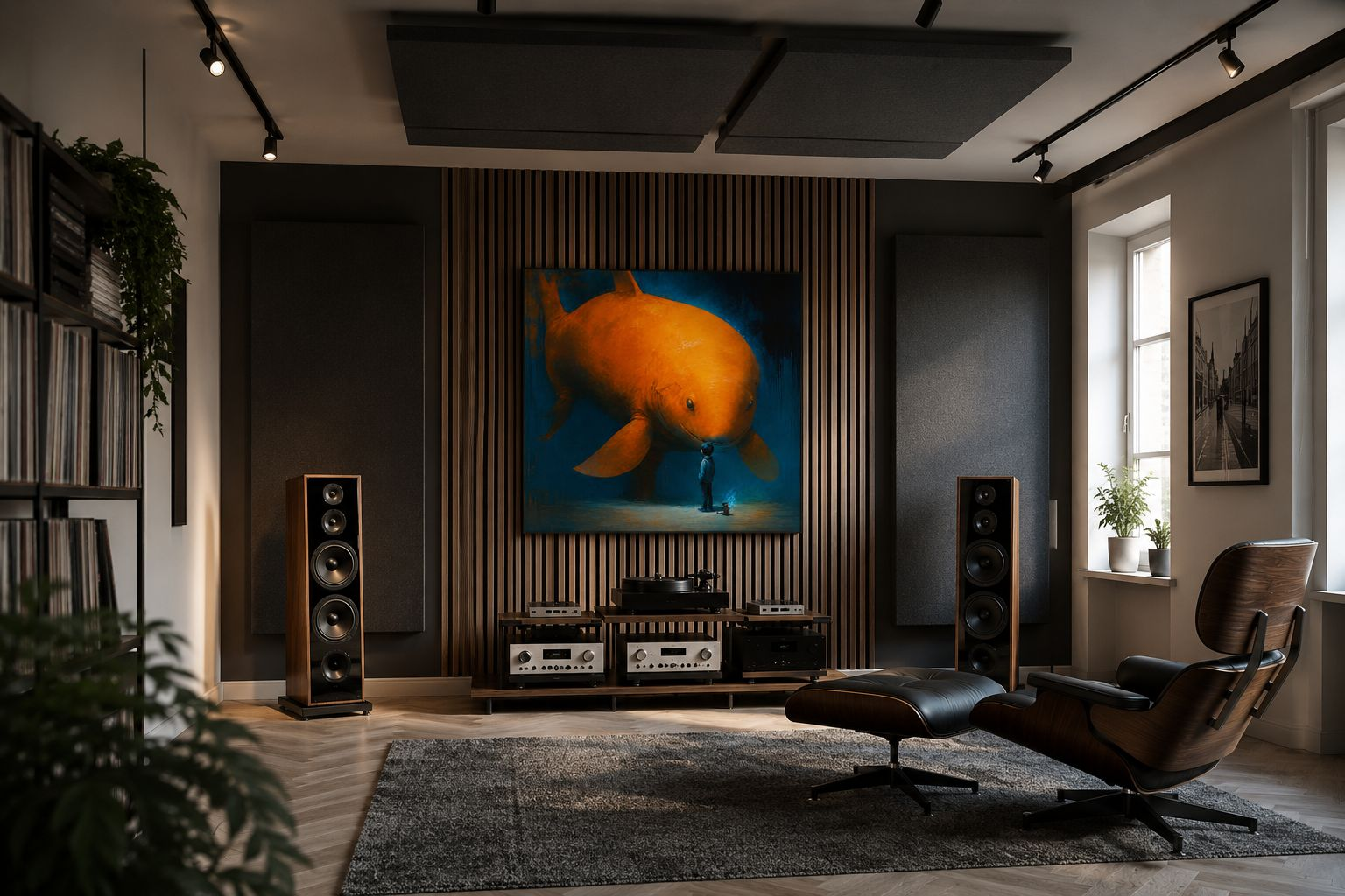 HIFI-Akustik | Akustikbillede | akustikpanel | BaltzaArts