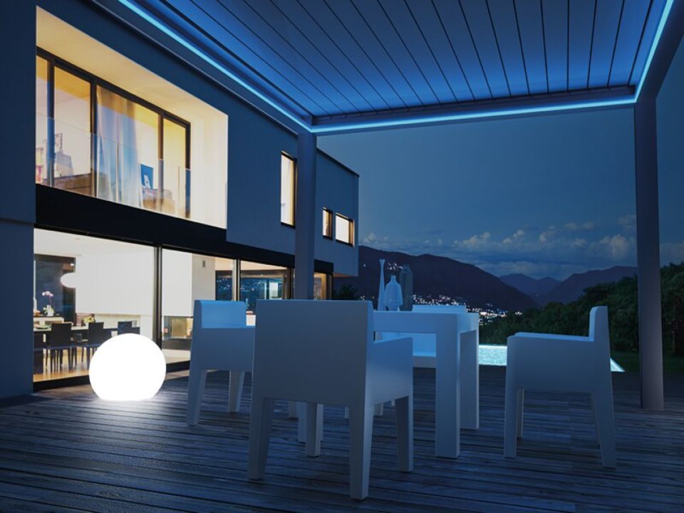 Pergola per terrazza