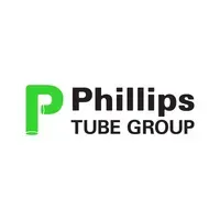 The phillips tube group logo is green and black on a white background.