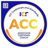 Icf credentials and standards acc associate certified coach logo