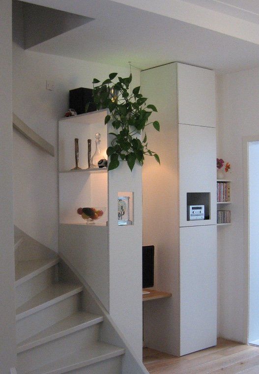 Kast rondom trap woning