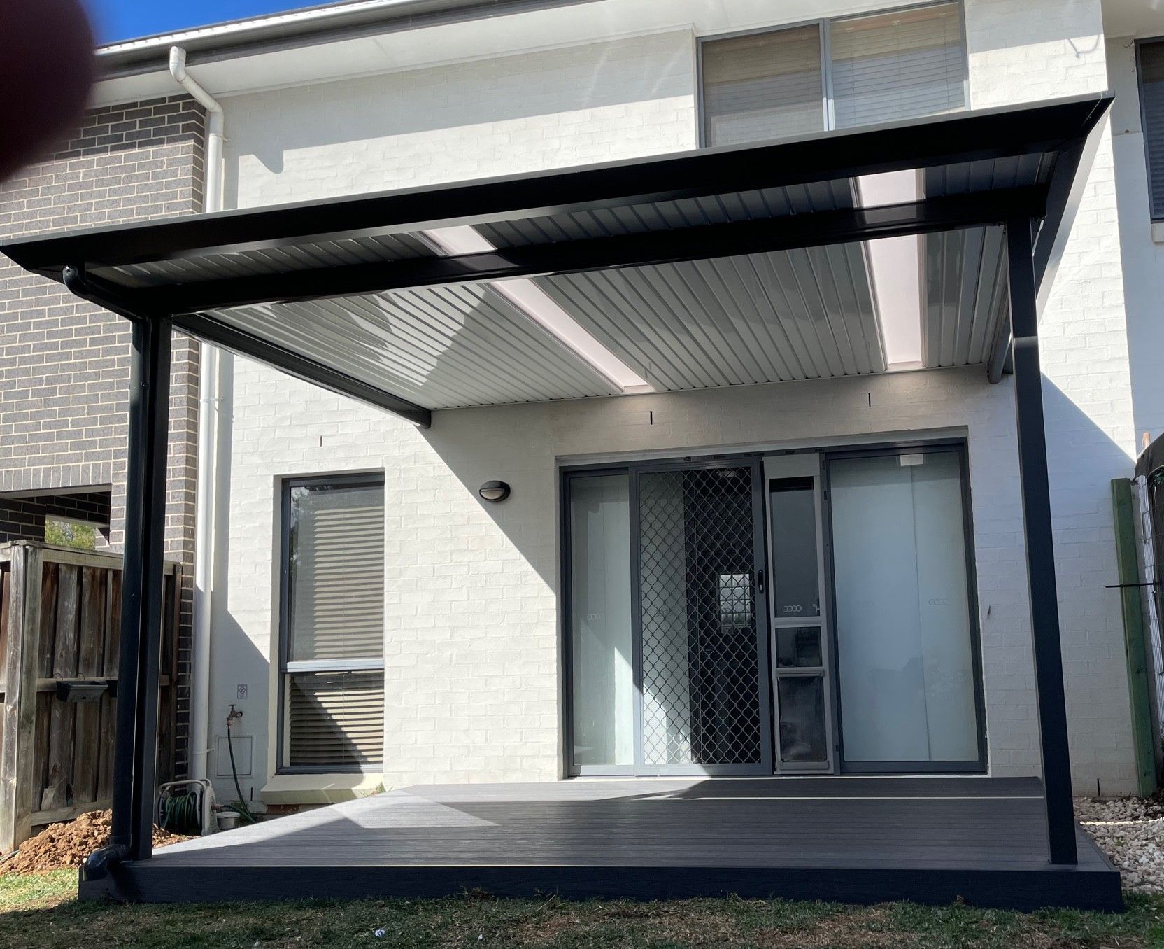 Two-story House With a Balcony and Carport — Narellan Home Improvement Centre In Narellan, NSW