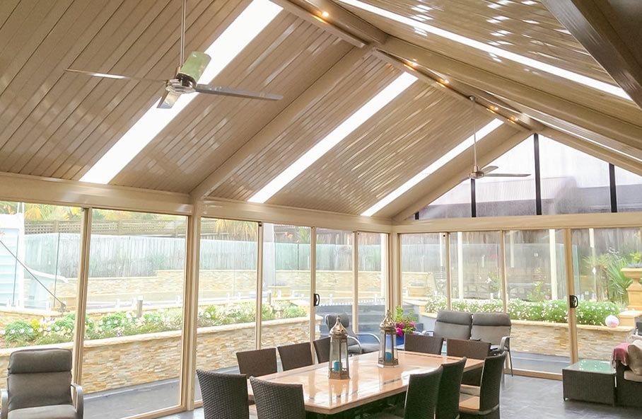 Sunroom With High Ceiling — Narellan Home Improvement Centre In Narellan, NSW