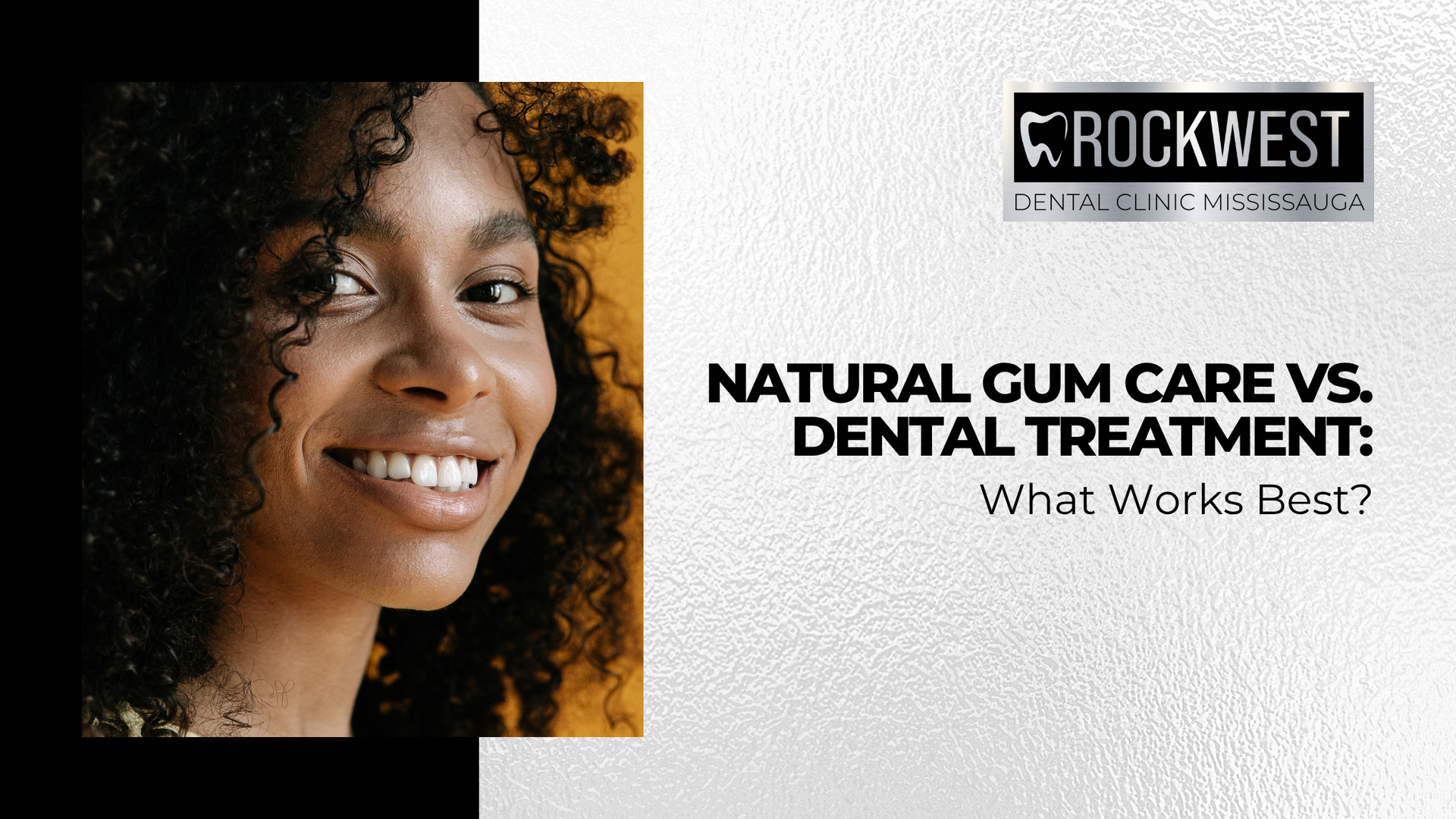 Natural gum care vs. dental treatment : what works best ?