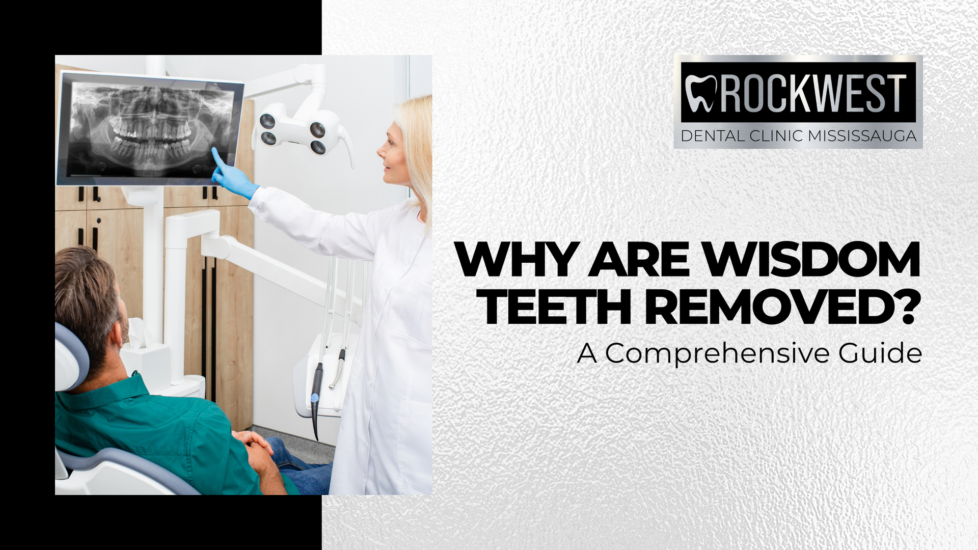 A dentist is holding an x-ray of a patient 's teeth.