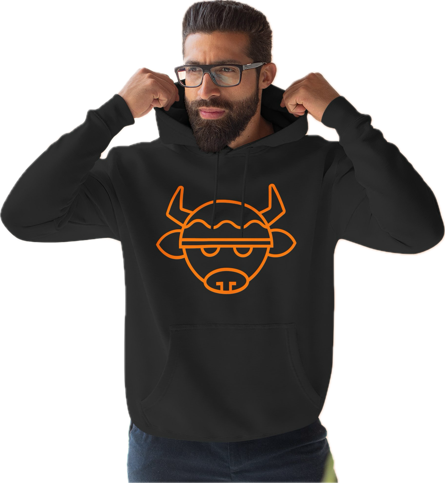 L.A. HOODIE | ORIGINAL BLACK BUEY