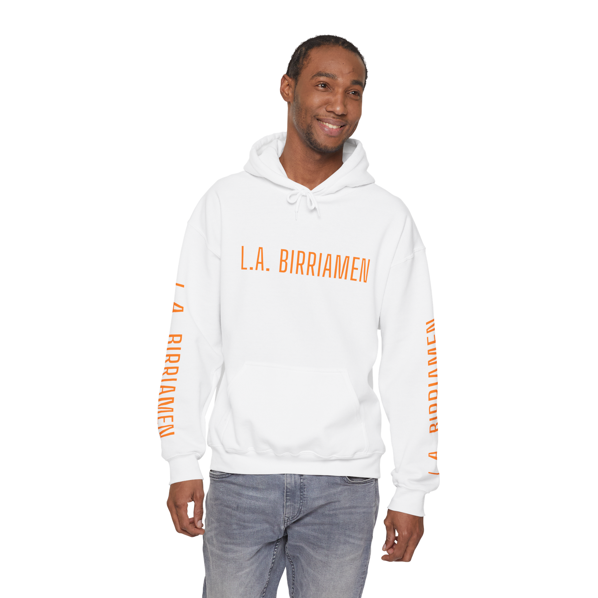 L.A. HOODIE | L.A BIRRIAMEN MILKY