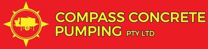 compass concrete pumping logo