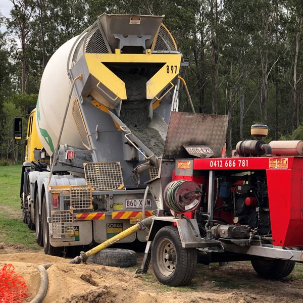 concrete truck