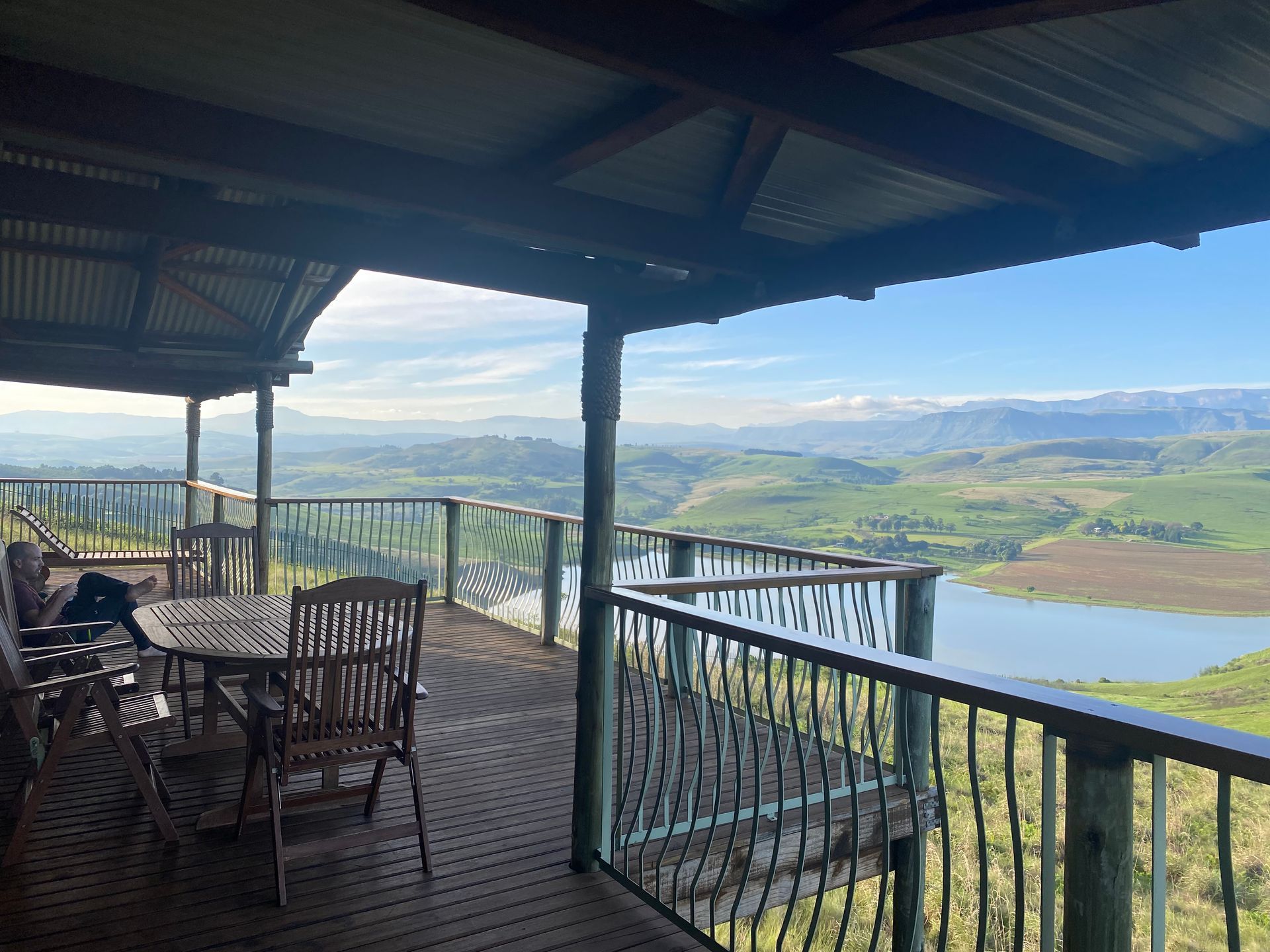 Panorama sur les montagnes du Drakensberg