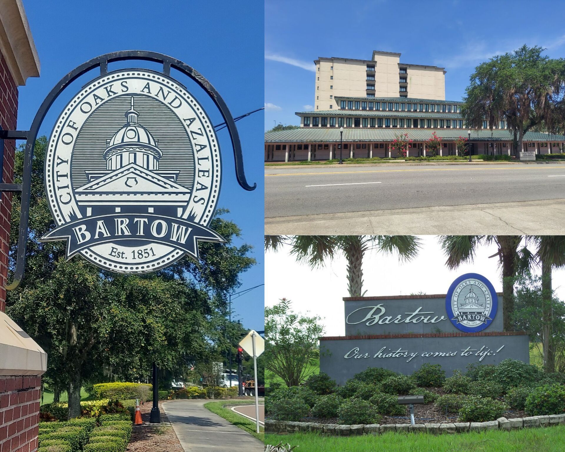 Bartow, FL Photo Collage