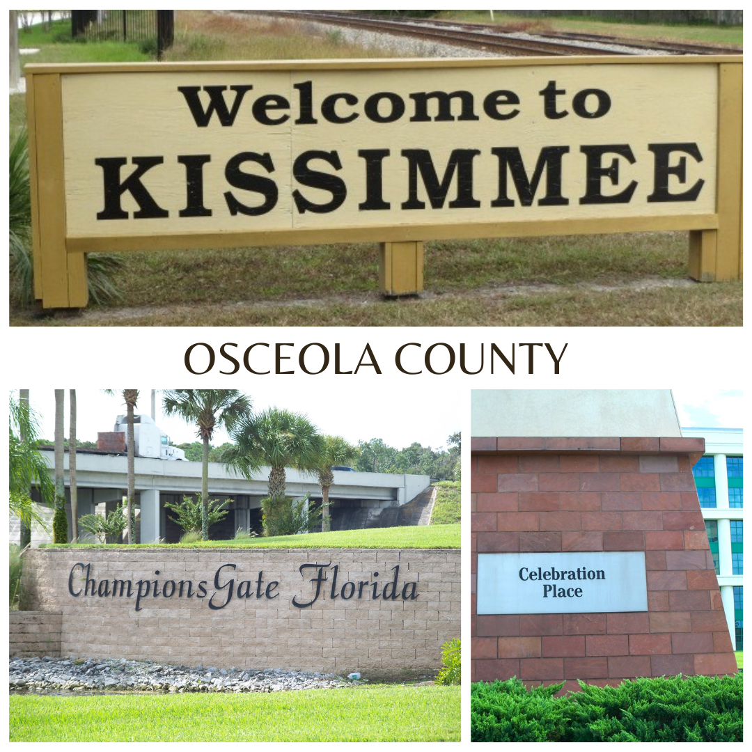 A welcome to kissimmee sign in osceola county