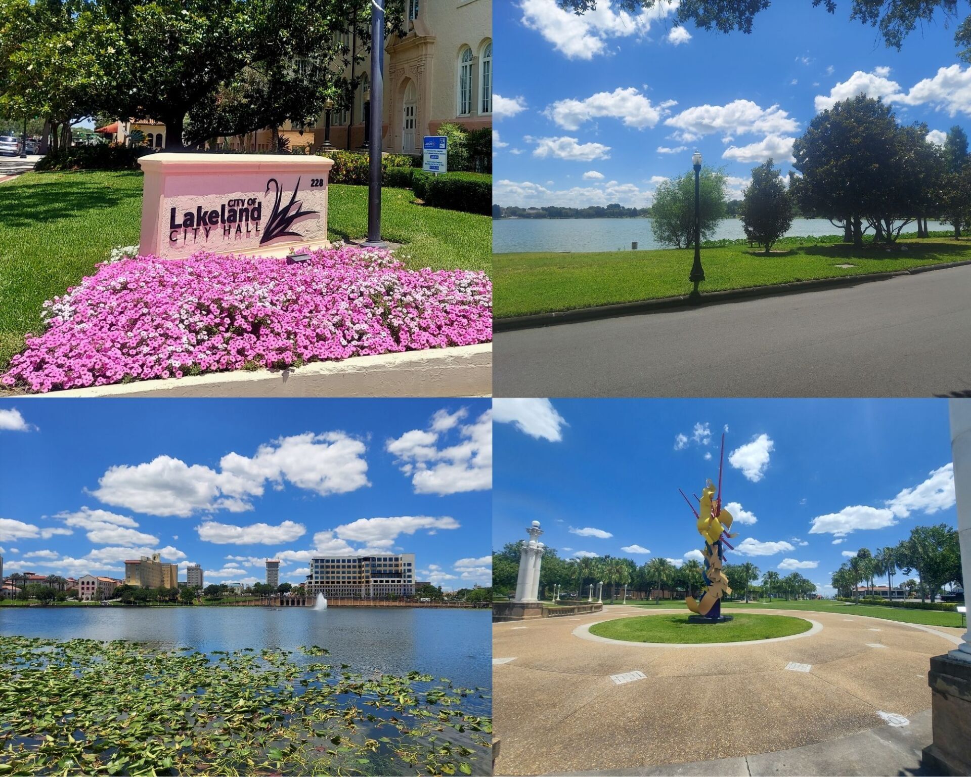 Lakeland, FL Photo Collage