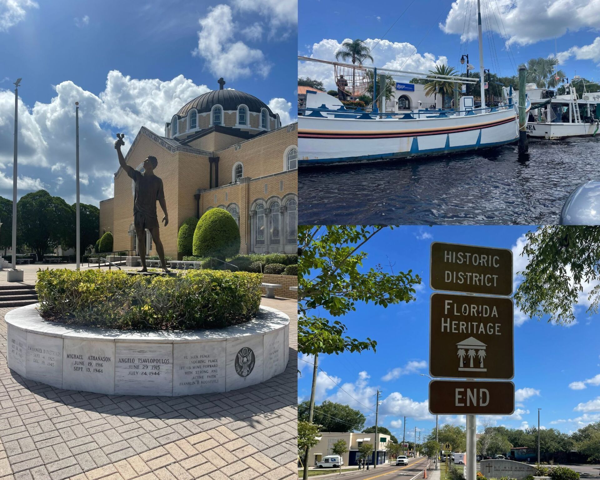 Tarpon Springs, Florida photo collage
