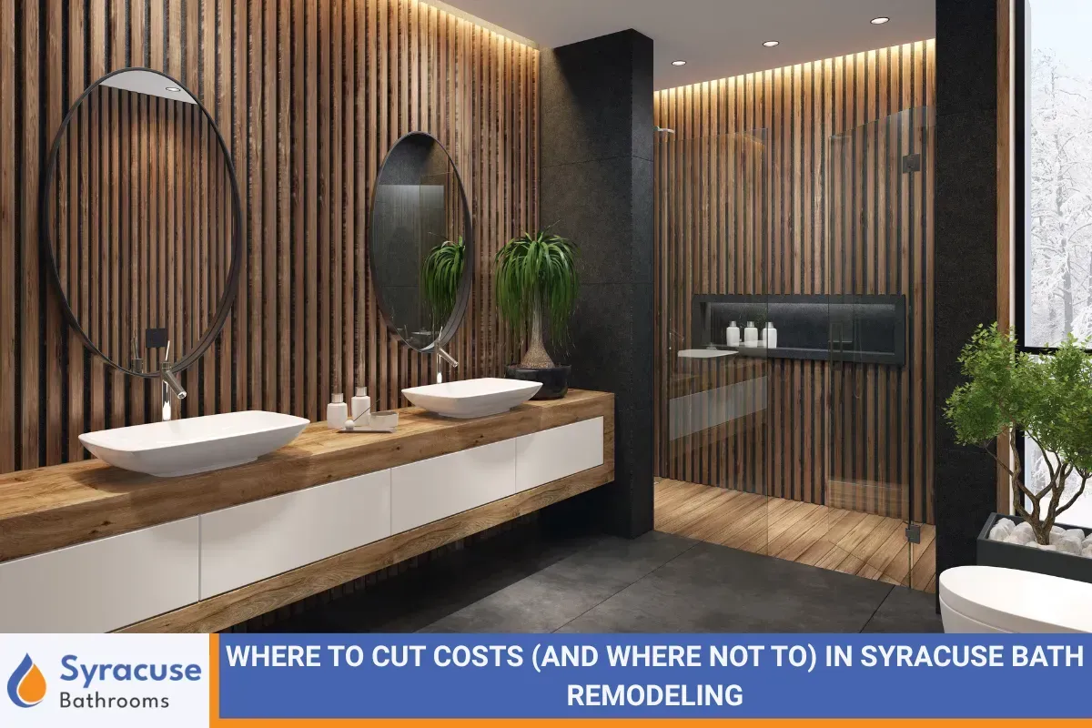 Where to Cut Costs (and Where Not To) in Syracuse Bath Remodeling