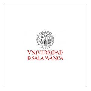 Logo Universidad de Salamanca, un centro universitario que forma parte de los clientes de los cursos de experimentación animal Animalaria. 