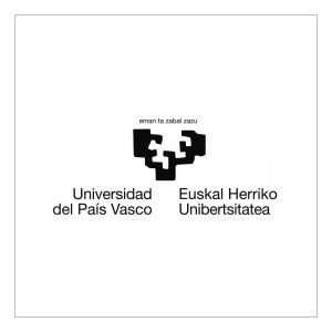 Logotipo Universidad del País Vasco, entidad colaboradora de los cursos de experimentación animal de Animalaria. 