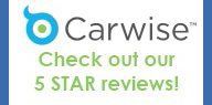 Carwise check out our 5 star reviews !