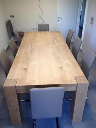 tavolo artigianale in legno