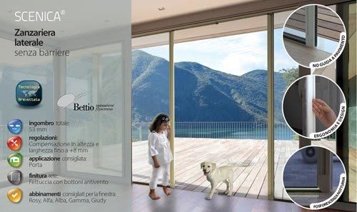 zanzariera laterale