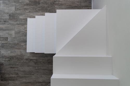 scale in legno senza ringhiera