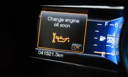 Dashboard display showing