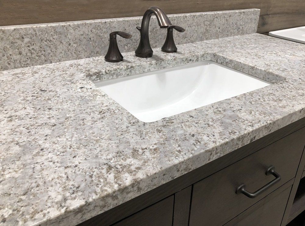 Buy Marble Countertops — Bathroom Granite Counter in Hillburn, NY